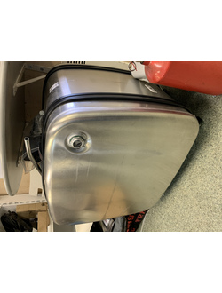 Бак 200 л. АЛЮМИНИЙ  бокового монтажа +воздушный фильтр на бак 720*ширина530*высота600