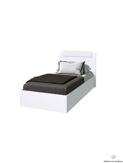 Белый гладкий