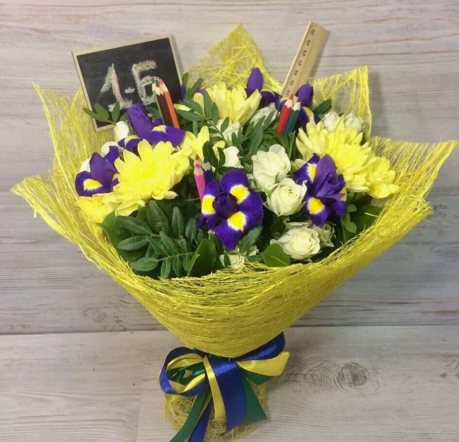 Красивый букет на 1 сентября для школы в Сочи