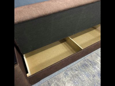 Диван-книжка на утяжке с МДФ декором (З)