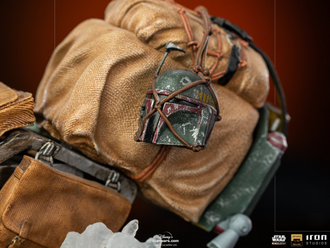 Мандалорец и Грогу на спидере - КОЛЛЕКЦИОННАЯ СТАТУЯ 1/10 The Mandalorian on Speederbike Deluxe Art Scale The Mandalorian (LUCSWR48721-10) - Iron Studios