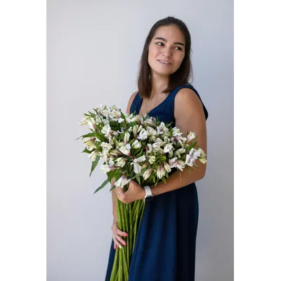 Моно букет цветов № 301