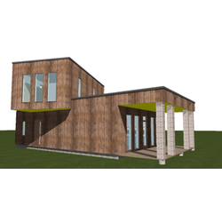 Двухэтажный дом с тремя спальнями 130м² (S69)