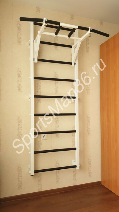 Шведская стенка Рекорд X1 (без опоры на пол) - пример в интерьере