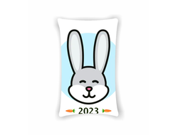 Подушка вертикальная год Кролика №1