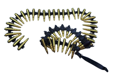 Лента патронов для пулемета MG42/MG34 - 1/6 WWII German MG42/MG34 Machine Gun Belt (P005) - MOETOYS