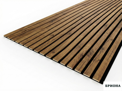 ПАНЕЛЬ СТЕНОВАЯ АКУСТИЧЕСКАЯ  Дуб крафт табачный  2780Х600Х9