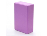 Блок кубик для йоги, сиреневый