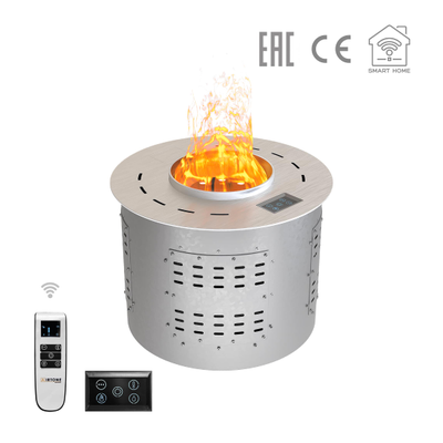 Паровой камин VEPO ROUND - 400 мм.