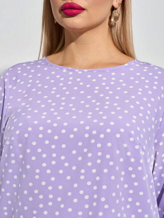 Блуза 0220-1 сиреневый
