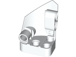 Technic, Panel Fairing # 2 Small Smooth Short, Side B, White (87086 / 4558874)