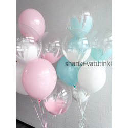 Фонтаны браш для гендер пати