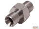 Переходник 1/4" на 1/4" (штуцер, адаптер, переходник) соединение для шлангов высокого давления