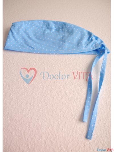 Медицинская шапочка &quot;Горох&quot;