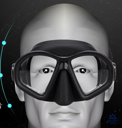 Маска для дайвинга Sea Wolf Matte белая