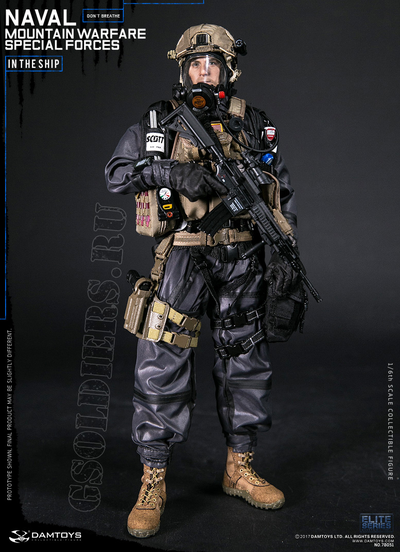Коллекционная фигурка 1/6 NAVAL MOUNTAIN WARFARE SPECIAL FORCES (78051) - DAMTOYS