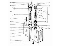 Резервуар масляный ДВ-1661 6757.00.00.00-02
