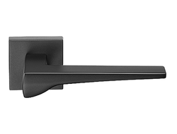 Дверные ручки Sillur SALVO M.Black черного цвета