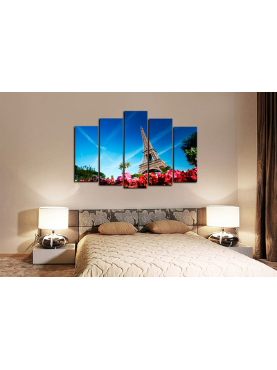 Модульная картина "Небо Парижа"