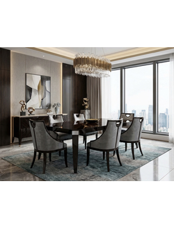 СТОЛ ОБЕДЕННЫЙ РАЗДВИЖНОЙ EMERALD (L213/313*P120*H76)  EM.0030.56.4481 HURTADO