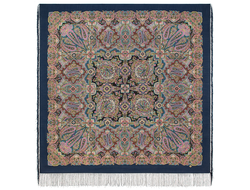 Павловопосадский платок Колдовская ночь 1934-14