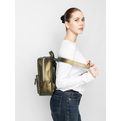 Женский кожаный рюкзак Albiate Premium gold kiwi (арт. 
3103-59)