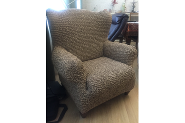 ЧЕХОЛ НА КРЕСЛО МИКРОФИБРА КАПУЧИНО