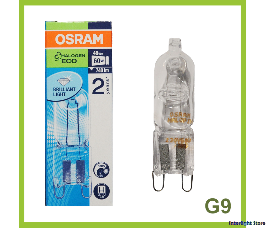 Osram halopin 230v 40w new arrivals