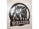 Табличка welcome