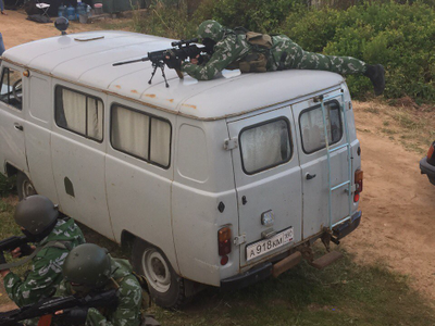 Розыгрыш с ОМОНом