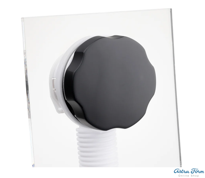 Слив-перелив п/автомат VEGA 60см, черный глянцевый V55R 60BG