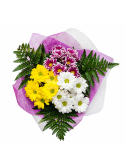 букет из хризантем