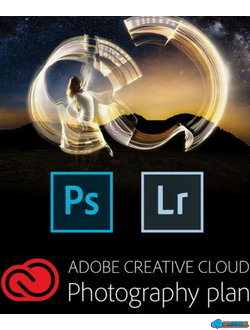 ADOBE ПЛАН ФОТОГРАФА 1 ГОД ФОТОШОП+ЛАЙТРУМ США КЛЮЧ
