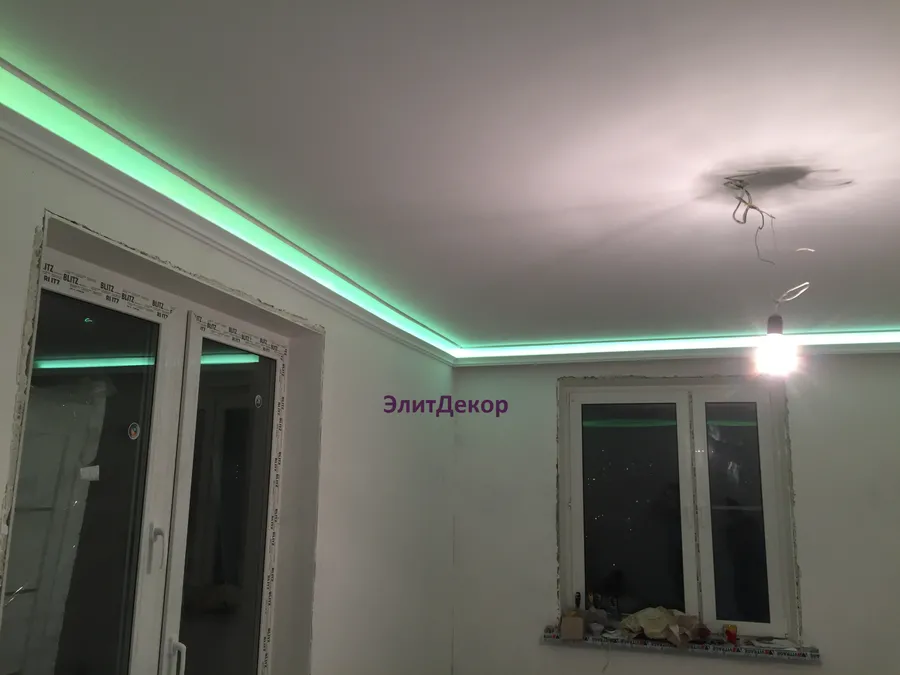 Карниз для скрытого освещения TESORi D series (Тесори- серия Д)- KD 201