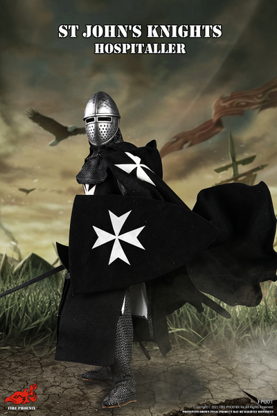 Рыцарь-госпитальер - Коллекционная ФИГУРКА 1/6 ST JOHN'S KNIGHT HOSPITALLER (FP001) - FIRE PHOENIX