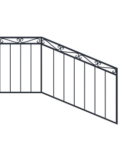 Перила кованые (арт .ПК01)