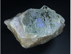 Беломорит (плагиоклаз), необработанный "дикий" образец, Карелия (70*63*40 мм, 316 г) №26372