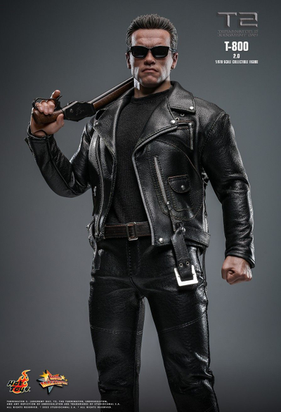 Терминатор Т-800 (Арнольд Шварценеггер, "Терминатор 2: Судный День") - Коллекционная фигурка 1/6 Terminator 2: Judgment Day (2.0) (MMS795) - Hot Toys