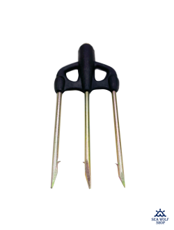 Наконечник Scorpena трезубый хромирован. 11х3,5см