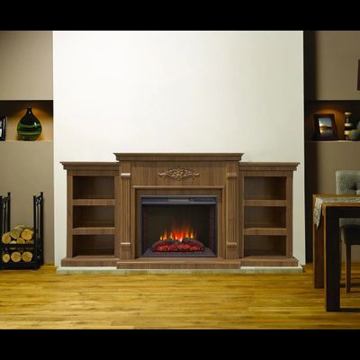 Электрокамин Брукс LUX NT с очагом Sparta 25.5 LED