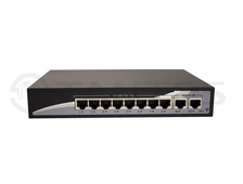 10 портовый POE Ethernet коммутатор. (TSn-8P10V)