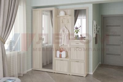 Прихожая КАРИНА ПК-1001 Ясень Асахи