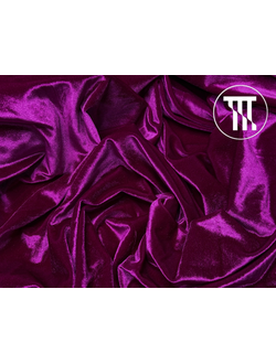 Бархат-стрейч, цв. Аметист (темный)