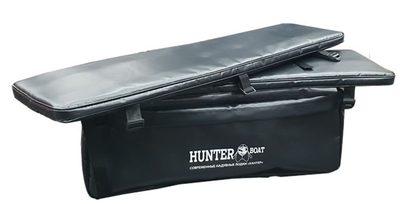 Комплект накладок на сидения с сумкой HUNTERBOAT 100*24 ПВХ черный