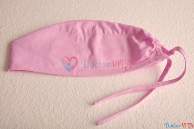 Медицинская шапочка "Розовая классика"