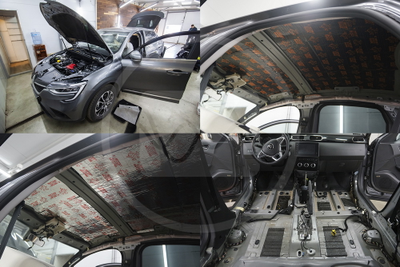 Шумоизоляция Renault Arkana / Рено Аркана