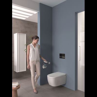 Интеллектуальный подвесной унитаз Vitra V-Care Comfort, 5674B003-6194