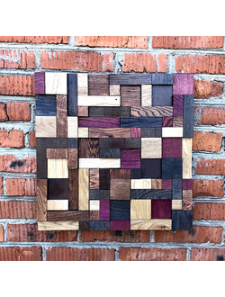 панно из спилов, спилы для стен, декор спилами, декор магазина, декор ресторана, декор офиса, фото