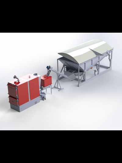 Котел на щепе FACI FSS 455 CLASSICO вибробункер