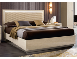 Кровать "rombi" с подъёмным механизмом 180х200 см (Nabuk 11)